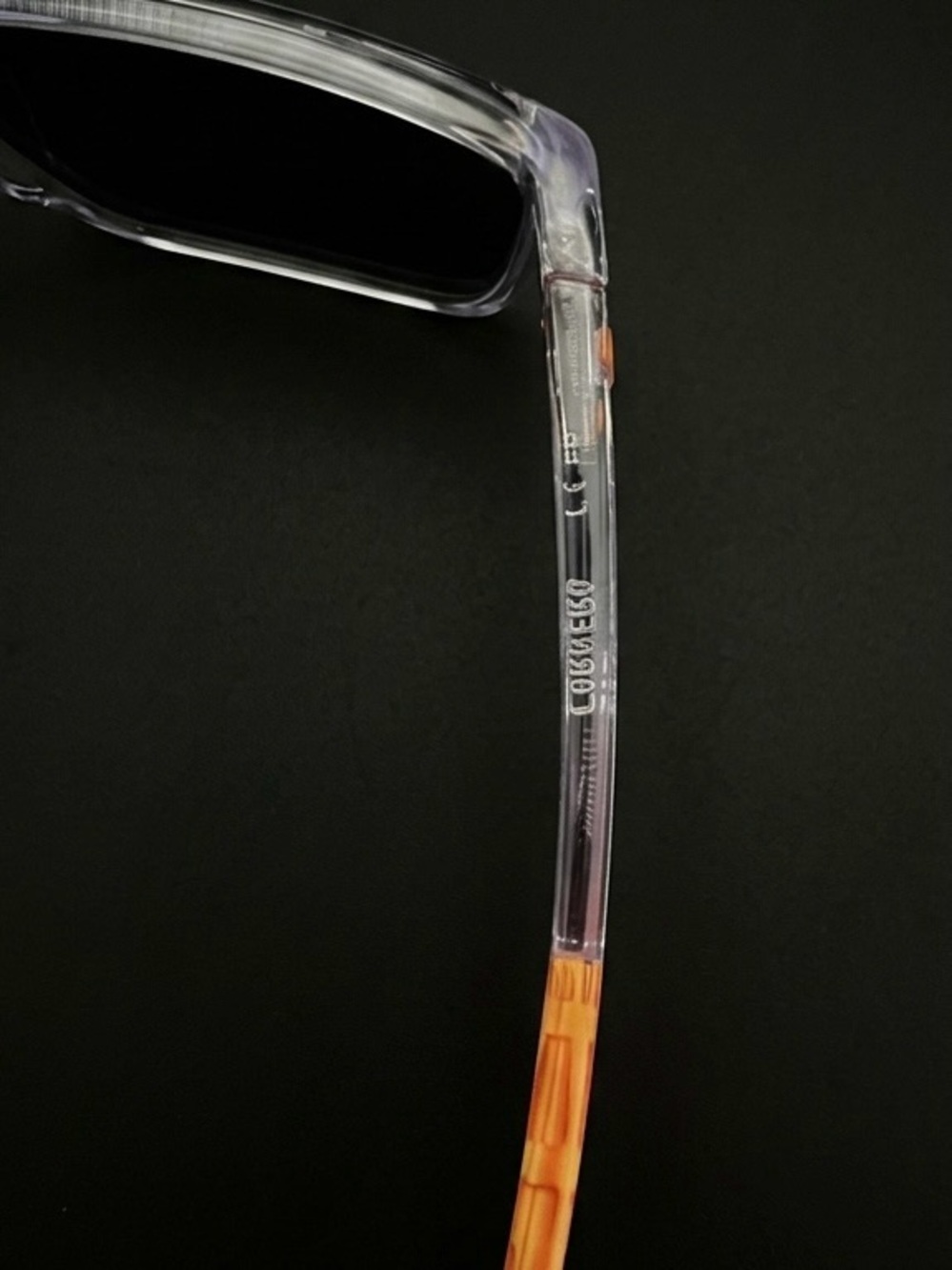 Carrera Sunglasses Orange Translucent Clear CA8055S 58mm NEW - Picture 10 of 10